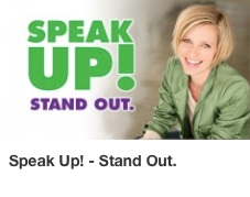 AF Speak Up Stand Out