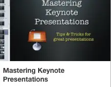 CD Mastering Keynote Presentations