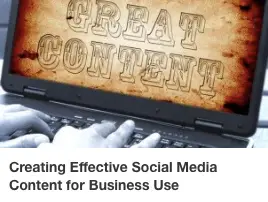 CW Creating Effective Social Media Content